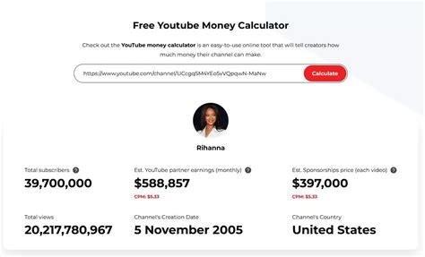 YouTube Earnings Calculator